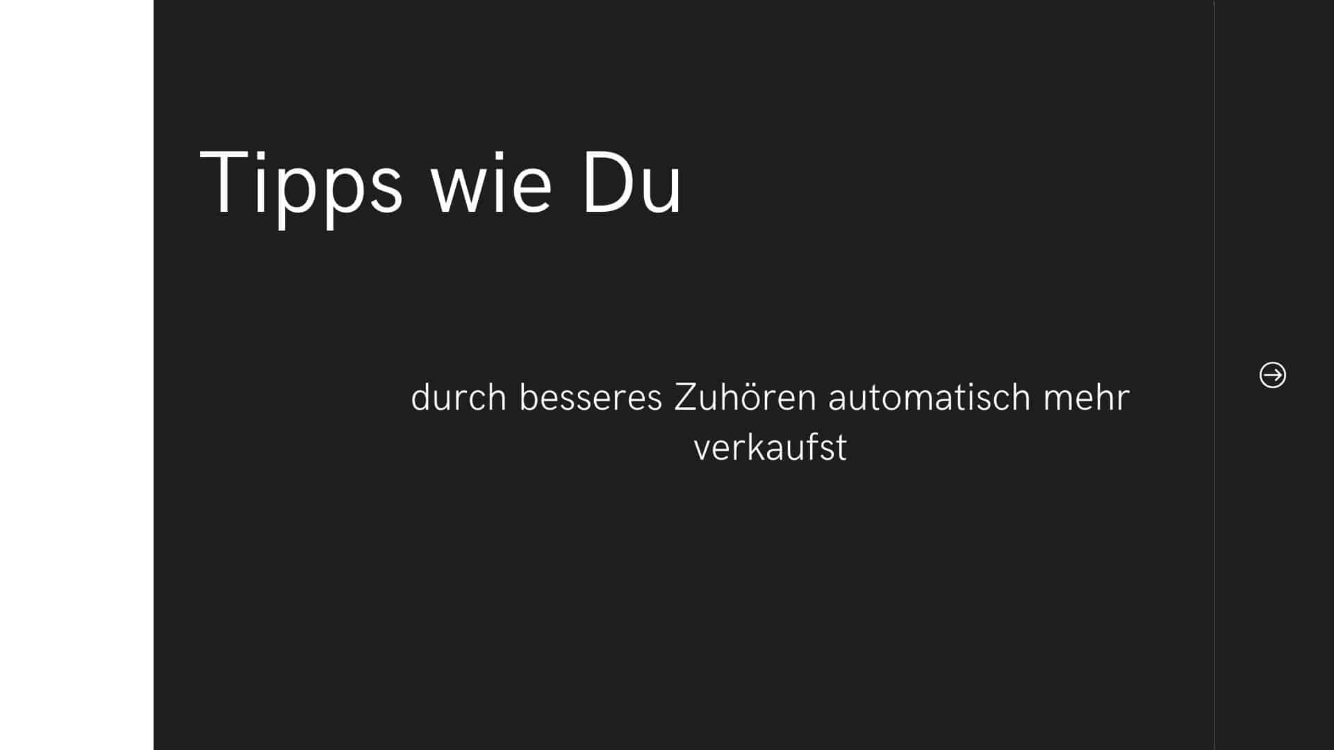 durch aktives zuhören mehr verkaufen