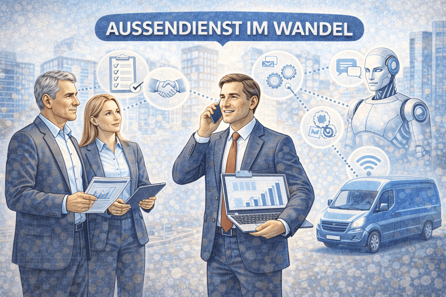 Außendienst im Wandel digitale außendienst digitale Verkaufsunterstützung Vertrieb heute