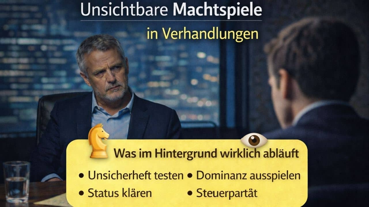 Machtspiele in Verhandlungen